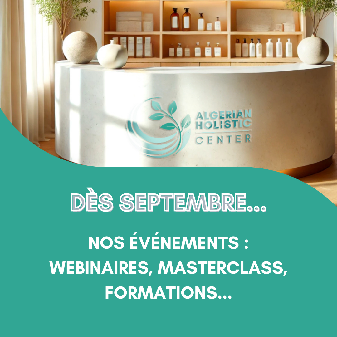 Annonce évènements, webinaires, mastesrclass et formations
